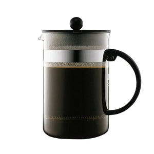 BODUM - Bistro Nouveau French Press Coffee Maker - 8 cup - 1.0L - Black