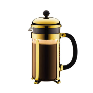 BODUM - Chambord French Press Coffee Maker - 8 cup - 1.0L - Gold