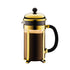 BODUM - Chambord French Press Coffee Maker - 8 cup - 1.0L - Gold