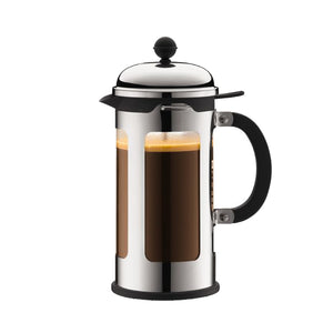 BODUM - Chambord French Press Coffee Maker - 8 cup - 1.0L - S/S Chrome-Shiny