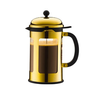 BODUM - Chambord French Press Coffee Maker - 12 cup - 1.5L - S/S Gold
