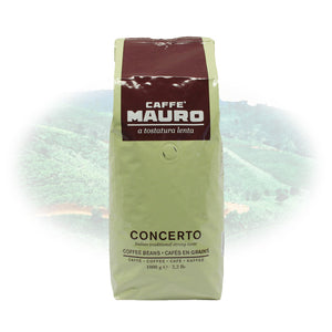 CAFFE MAURO - Concerto - 1Kg Coffee Beans