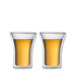 BODUM - ASSAM Double Wall Glass (set of 2) - Medium - 0.25L - Coffee Glass