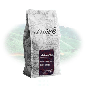 CURVE - Italian Blend - 500g Ground Coffee