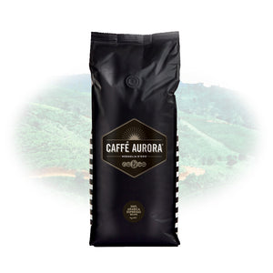 CAFFE AURORA - Arabica Black - 1Kg Coffee Beans