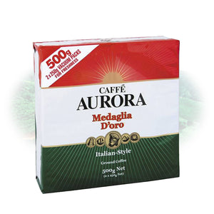 CAFFE AURORA - Italian Style - 500g Ground Coffee