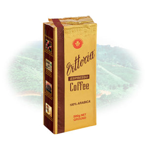 VITTORIA - Espresso - 500g Ground Coffee
