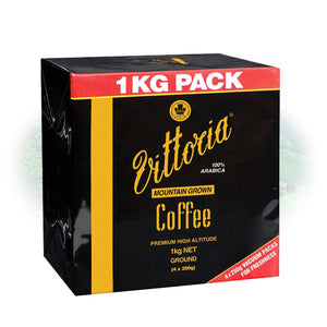 VITTORIA - Mountain Grown - 1Kg Ground Coffee