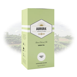 AURORA - Green Tea - 25 Tea Bags